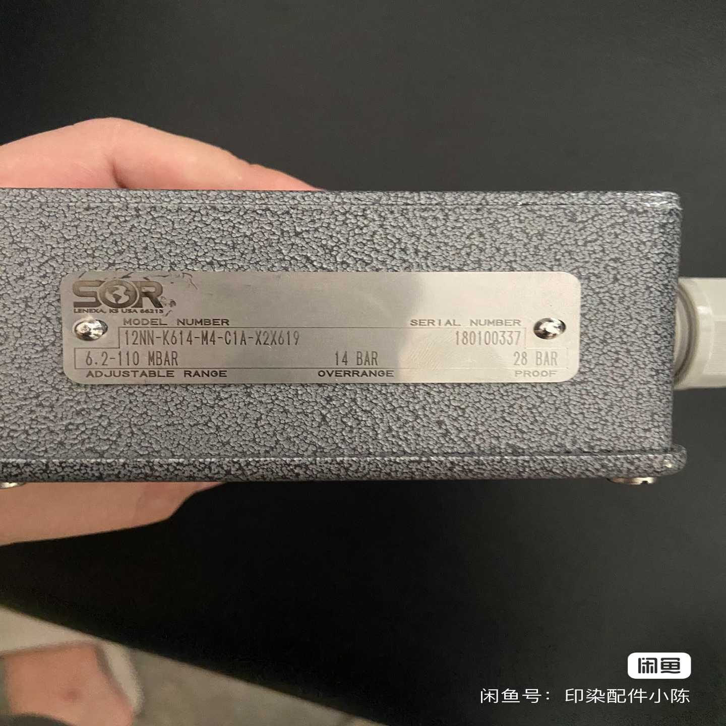 SOR索尔SOR压力开关12NN-K614-M4-C1A~询价