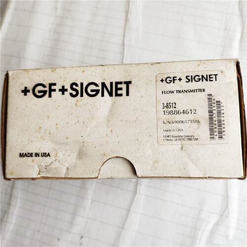 供应3-8512原装GF Signet乔治费歇尔8512流量发射器 3-8512 现货