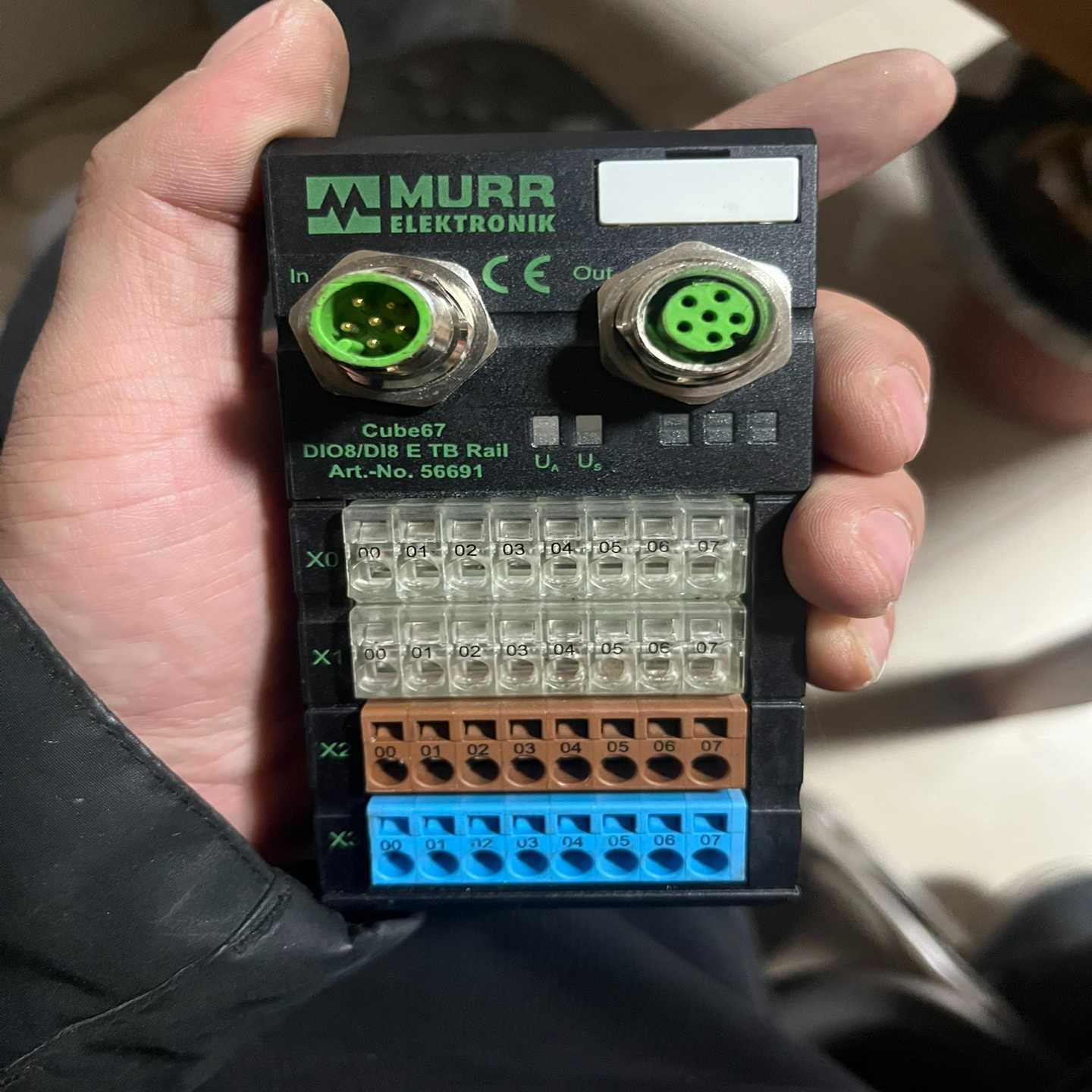 咨询-德国murr穆尔56691总线模块cube67DIO8/D