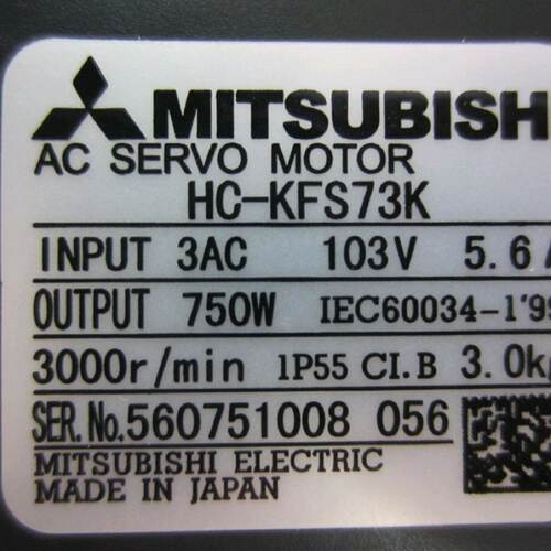 议价三菱伺服马达HC-KFS73K 全新质保一年