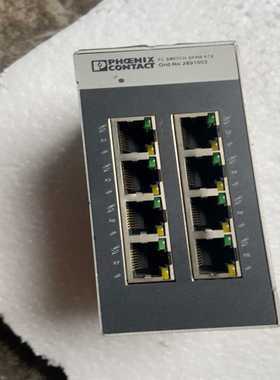 拆机菲尼克斯交换机FLSWITCHSFNB8TX2-议价