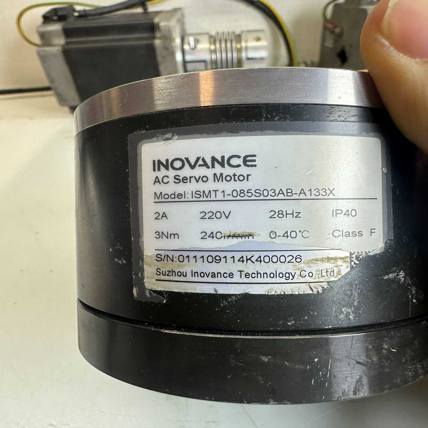 议价汇川伺服DD马达ISMT1-085S03AB-A133XB功能现货/维修