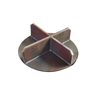 十字桩尖400500600mm预应力管桩件十字开口平底尖锥形桩尖非标