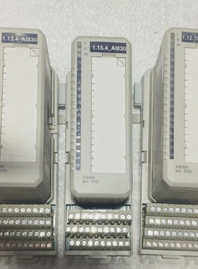 ABBAI830A8通道RTD分析输入模块带TU810V1终止单元模块