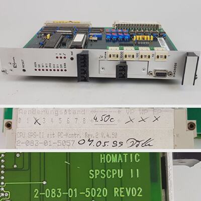 PP5745 CPU SPS II Homag Eltec Homatic 2083015057 SPSCPU II