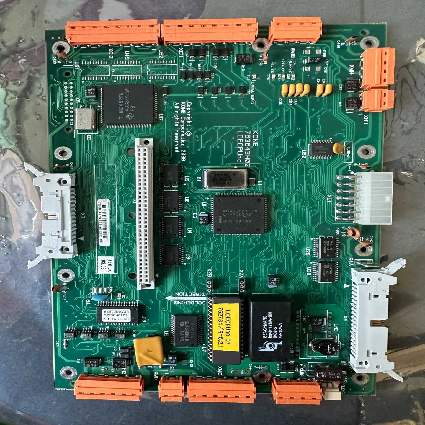 （洋洋设备）通力主板LCECPUNC/763643H04/KM76364