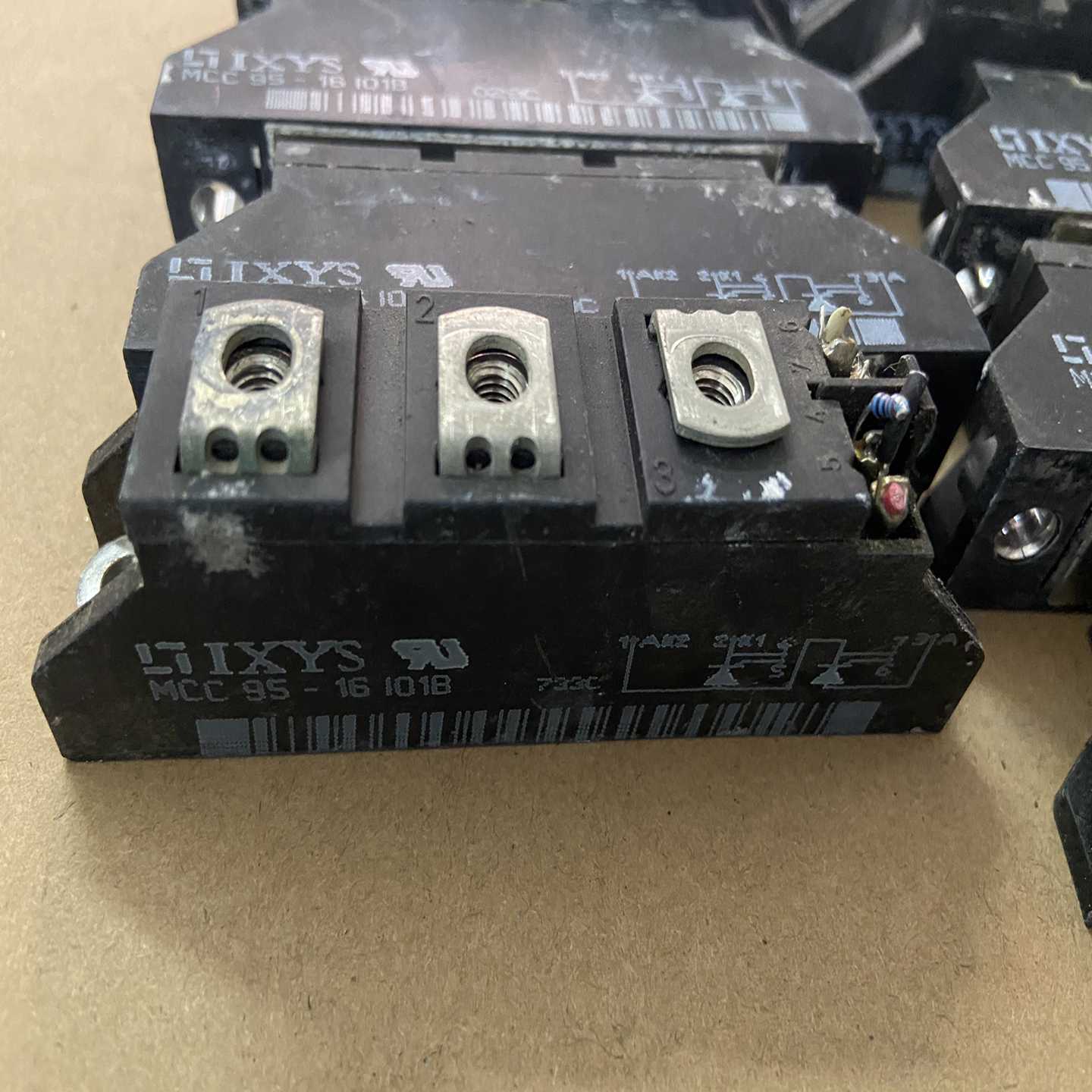 【议价】MCC95-16IO1B，95A1600V/90A/可控硅/适用