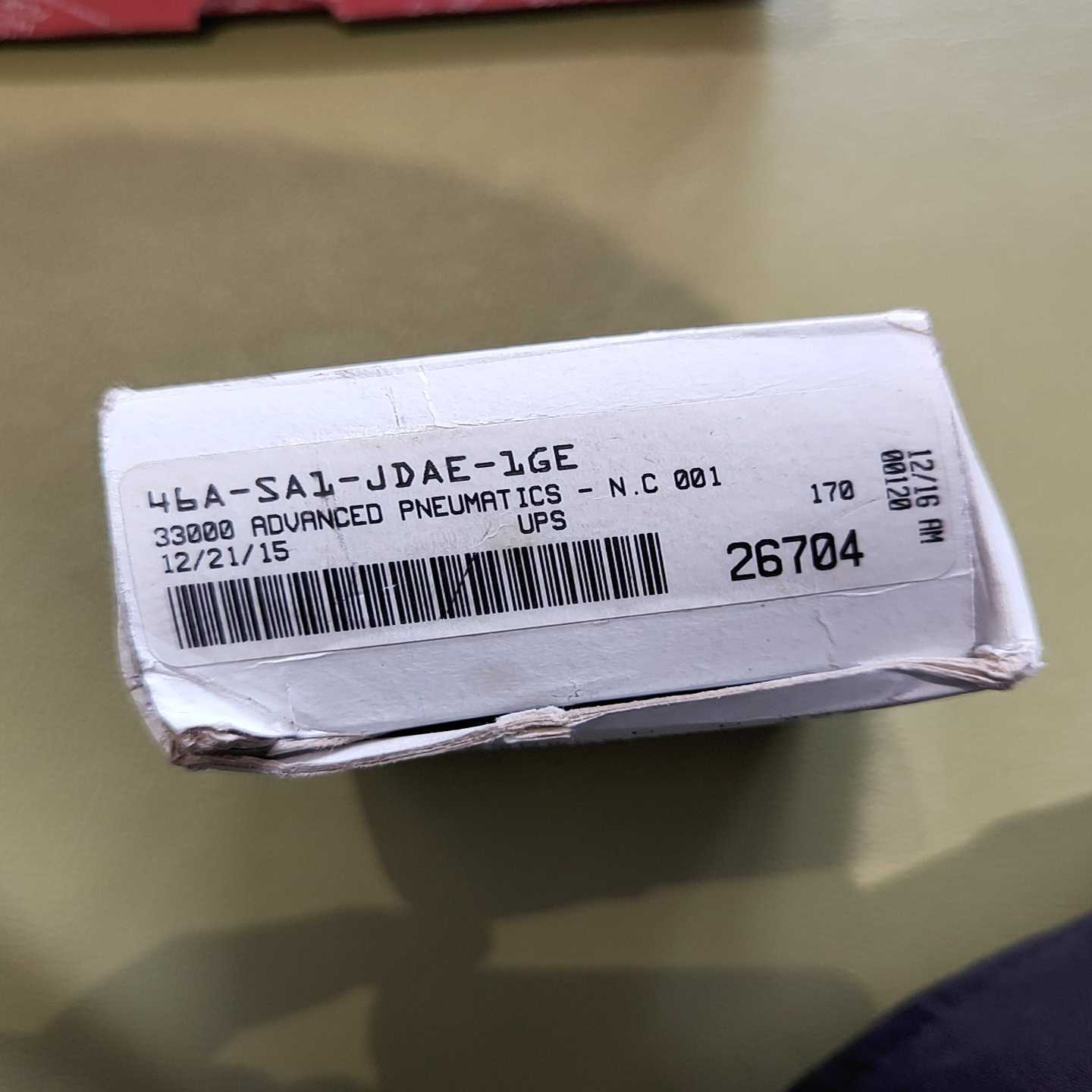 MAC电磁阀46A-SA1-JDAE-1GE全新一个