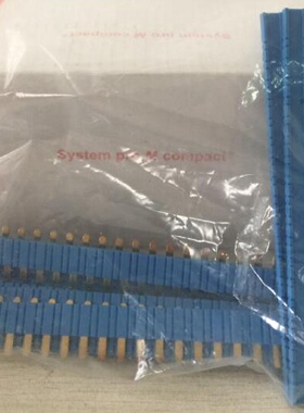 议价原装ABB超薄继电器附件  蓝色20针短接条   CR-SJB20-BLUE