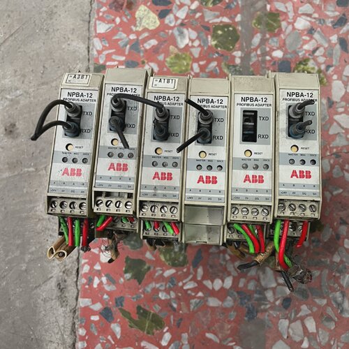 ABB继电器二手拆机ABB光纤适配器模块.NPBA12成-议价