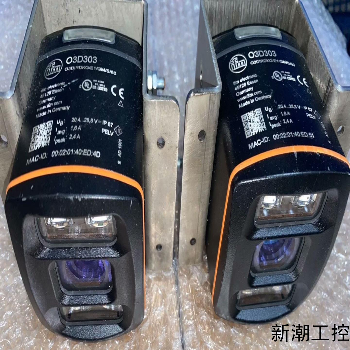 IFM易福门3D视觉相机拆机件功能正常9成新外观良好有议价商品