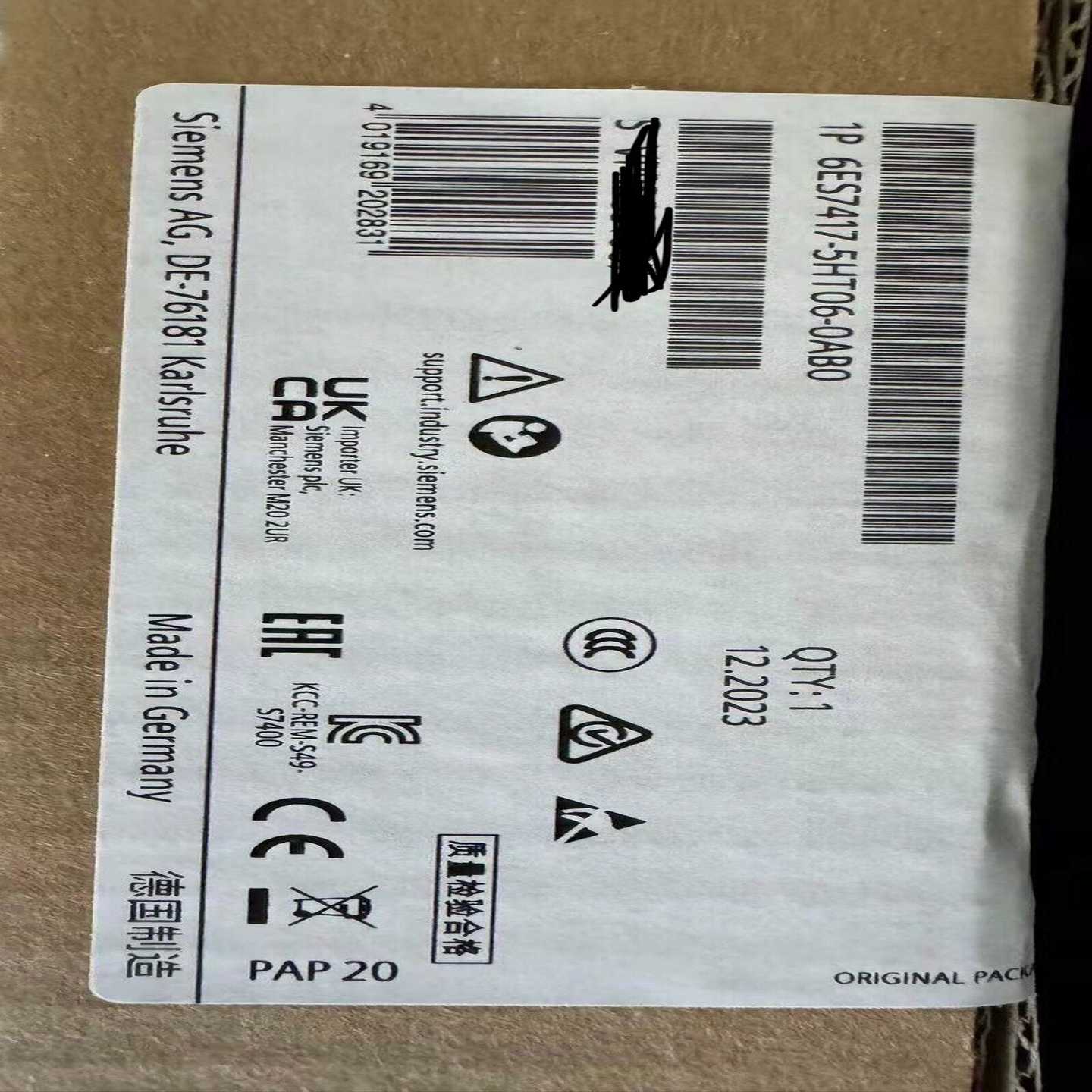 6ES7417-5HT06-OABO在保，联系。询价