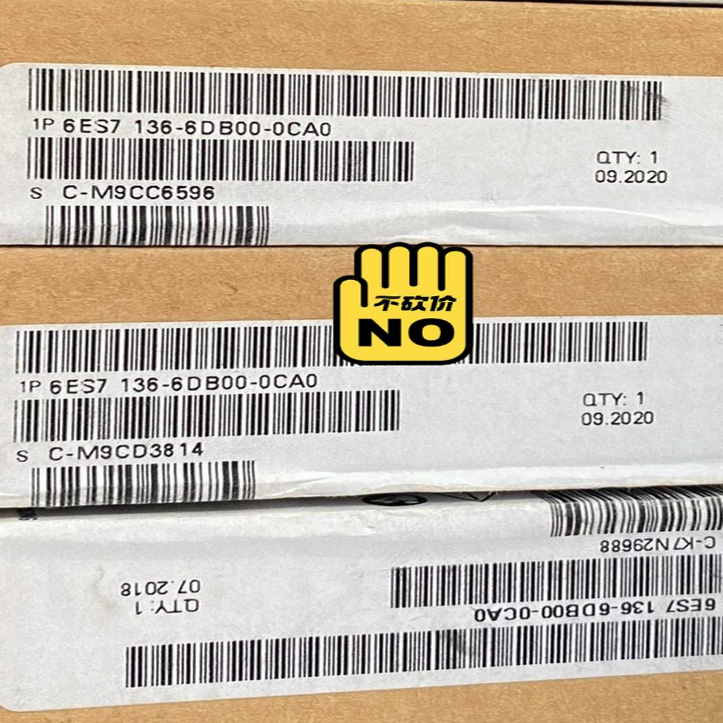 6ES7136-6DB00-0AB0，未税价。询价