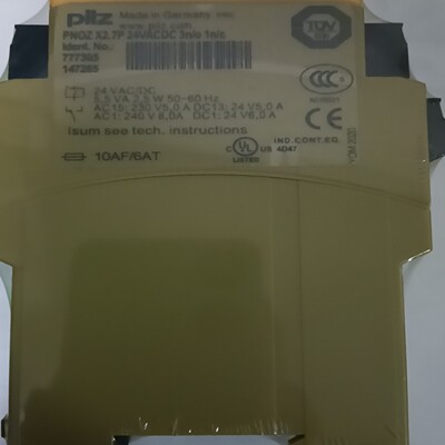 PiLZPNOZX2.7P777305安全继电器全询价