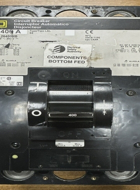 SQUAREDLAL36000400A600VAC3PMOLDEDCASECIRCUITBREAKER