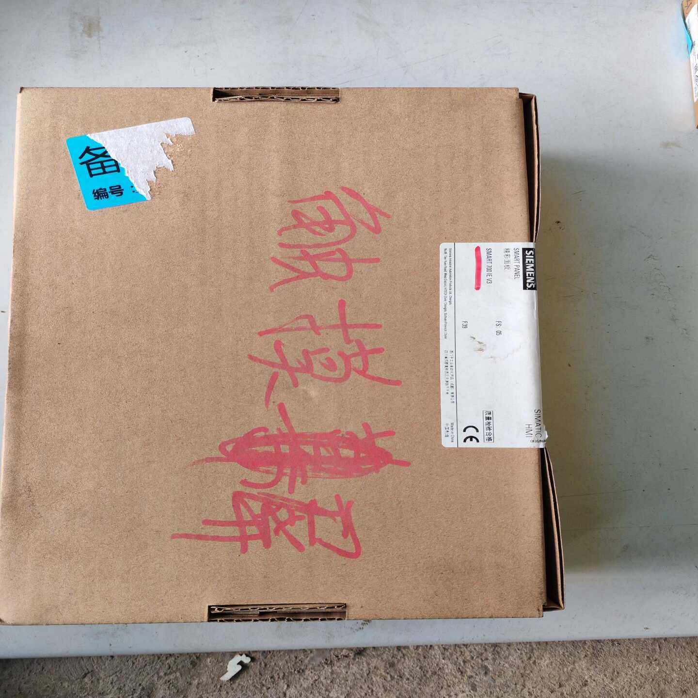 原包装西门子触摸屏，未开封，6AV6-648-0CC11--议价商品