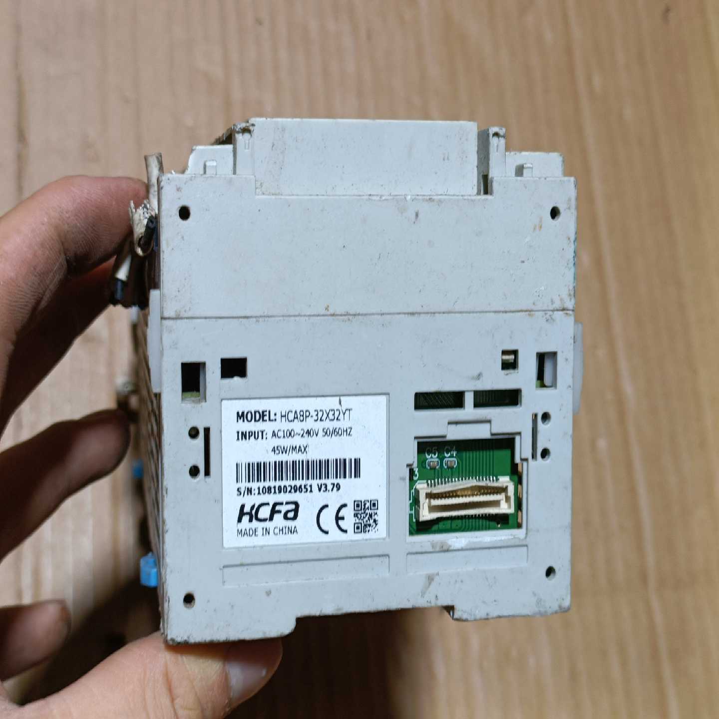 议价禾川PLCHCA8P-32X32YT图片实物拍摄，拆机下