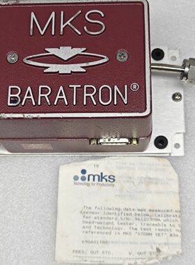 议价MKS 质量流量计 590A01TRC 1Torr 美国正品原装未使用品现货
