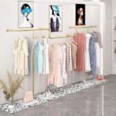 挂衣架女装 壁挂式 童装 货架简约落地式 架 服装 上墙服装 店展示架新款