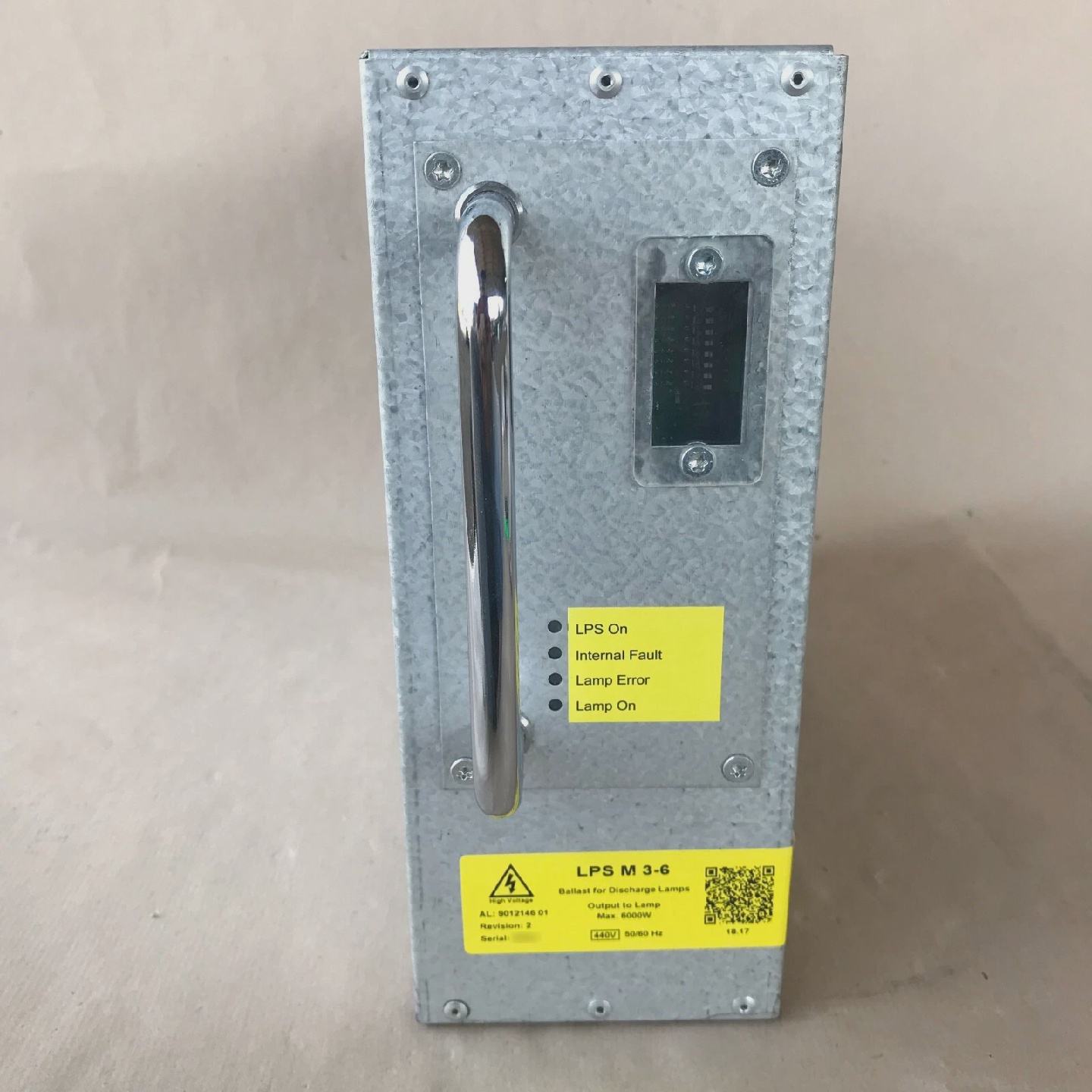 ALFA LAVAL LPS M 36 LAMP POWER SUPPLY 901214601 BALLAST DISC