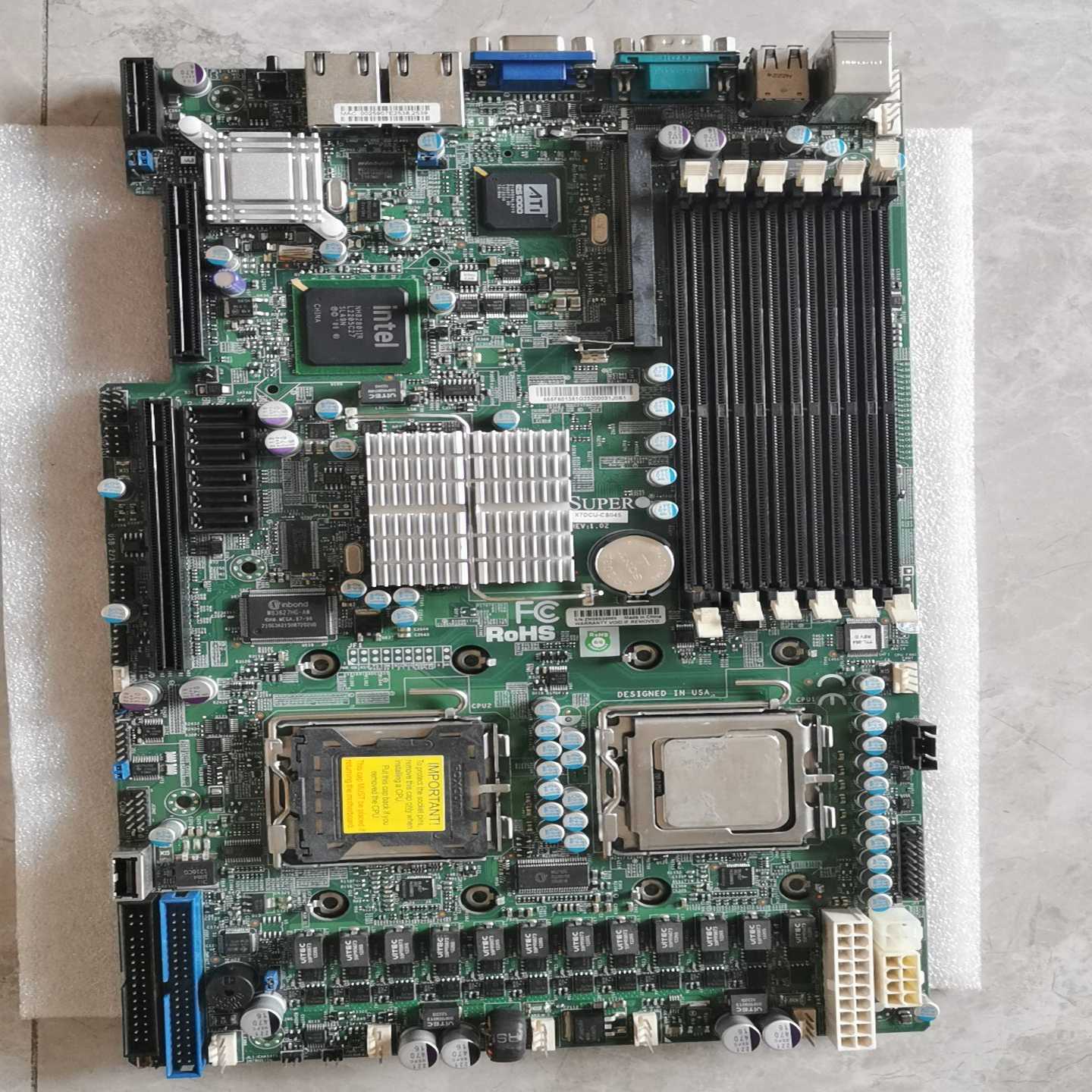 议价~超微 X7DCU-CS045 服务器设备主板X7DCU，