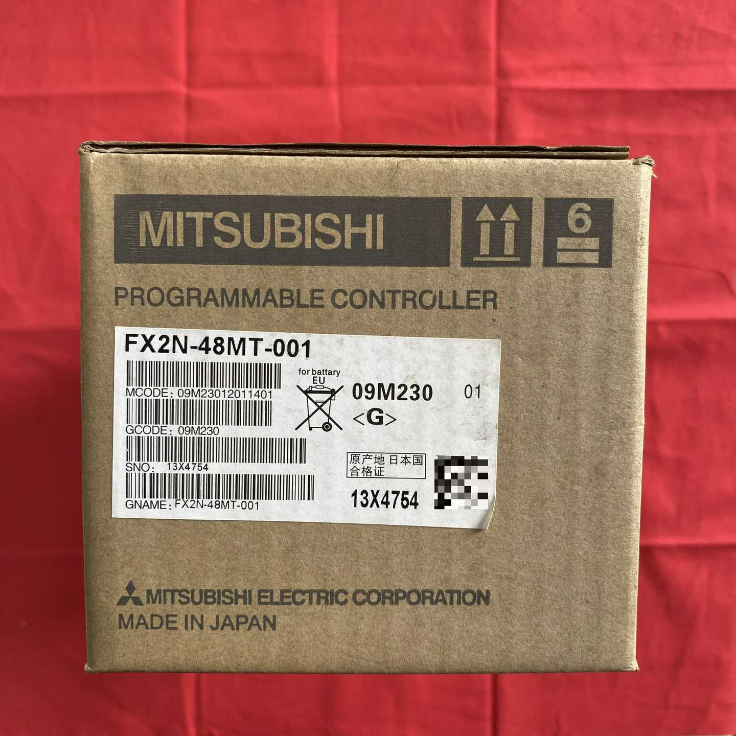三菱PLCFX2N-48MT-001全新原装日本制造带--议价商品