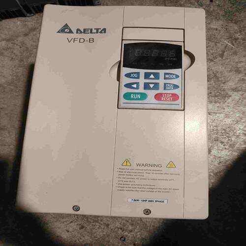 【议价】VFD075B43A台达变频器，7.5千瓦机器实物