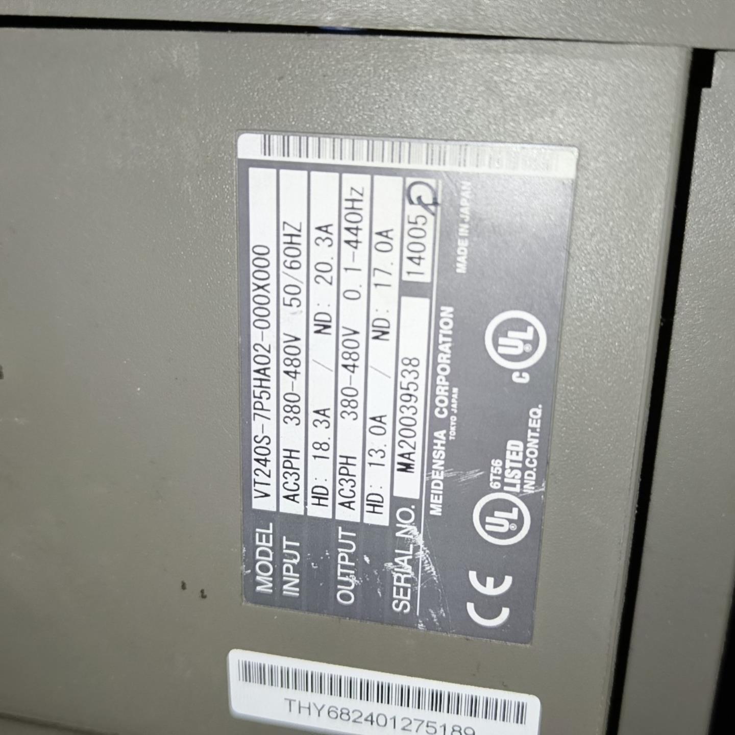 【请询价】日本明电舍VT240S变频器380-480V三相输入输出