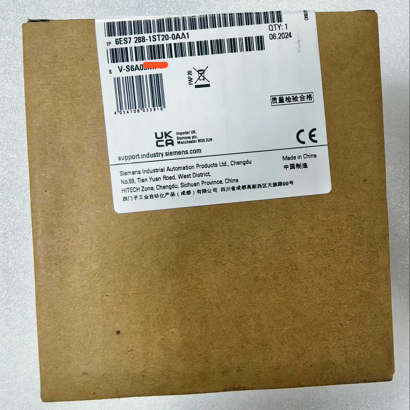 6ES7288-1ST20-0AA1S年原询价