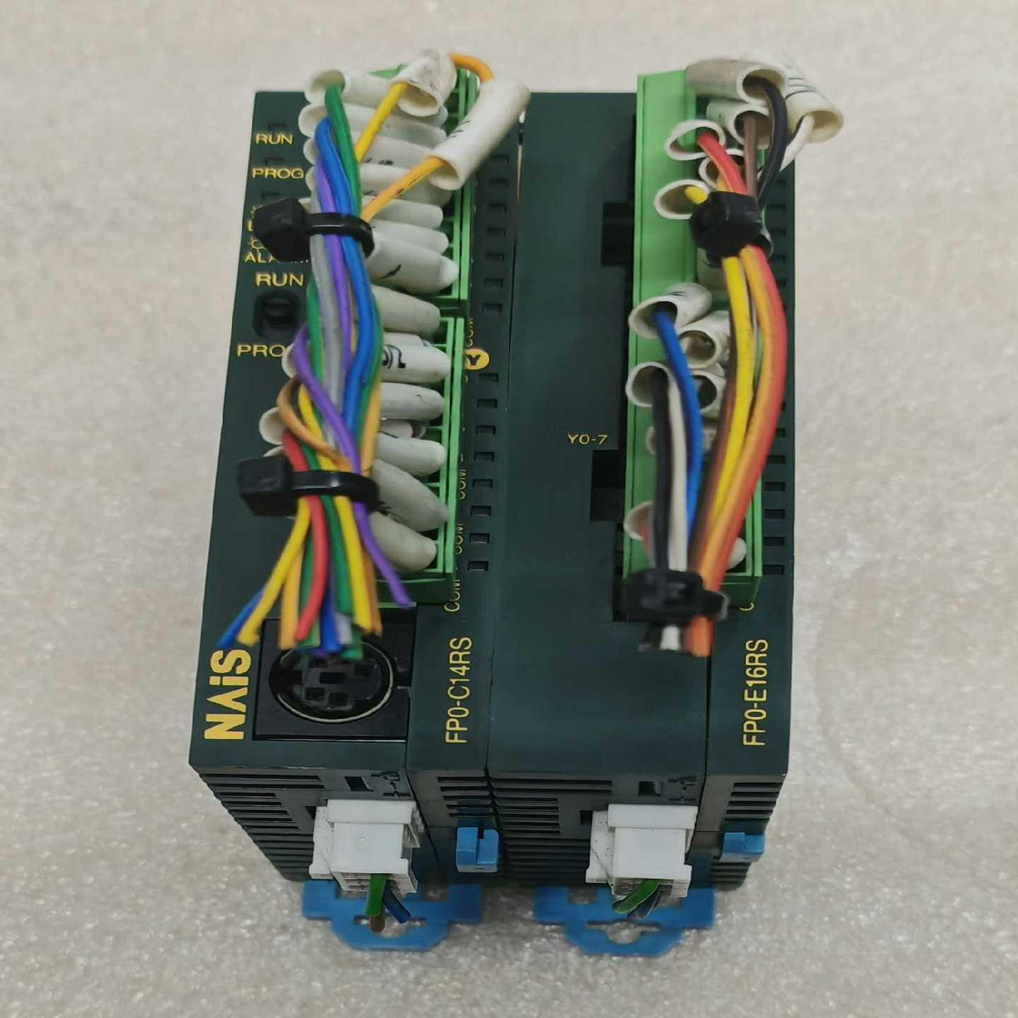 班美萝拆机剪线一组松下FP0R-C14CRS，FP0-E16RS实--议价商品