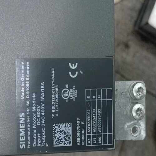【议价】6SL3120-2TE21-8AA3双轴18A现适用