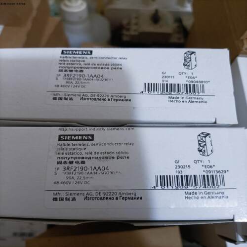 配件3RF2190-1AA04西门子固态继电器全新原装正品现货议价
