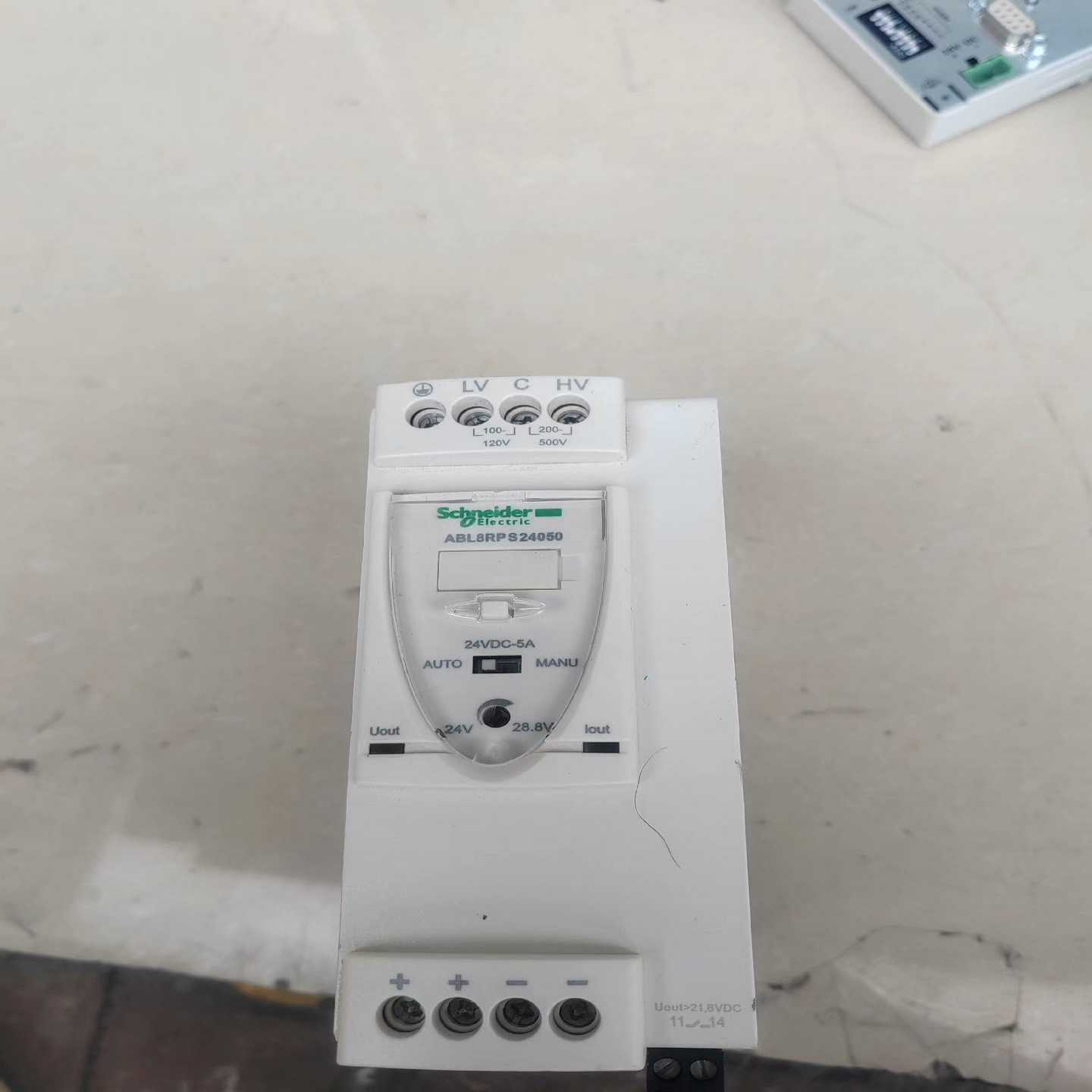 施耐德滑轨式电源ABL8RPS24050，二手拆机，实物图--议价商品