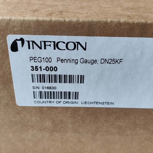 询价-英福康PEG100真空计型号351000DN25KF接