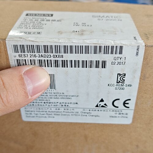 6es7216-2ad23-0xb8   西门子模块，全新原-议价355