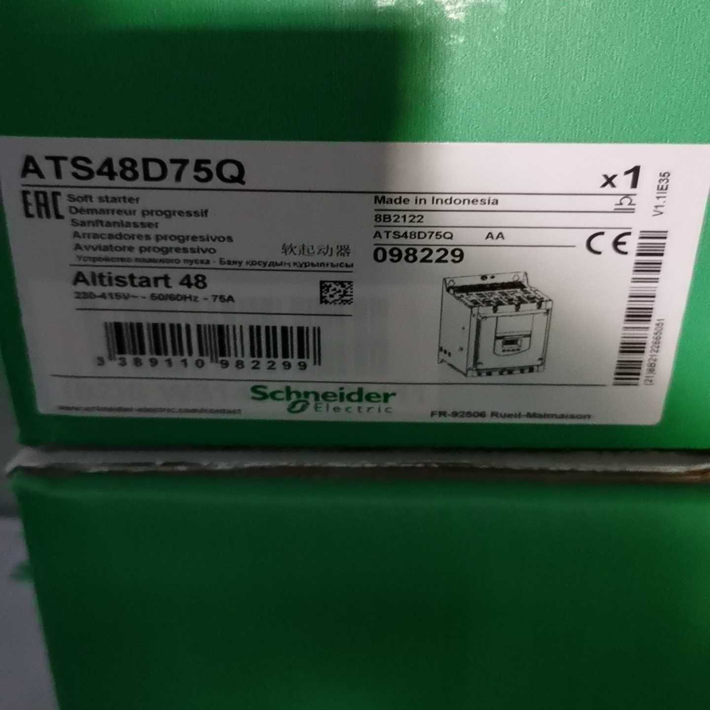 电机软启动ATS48D75Q询价