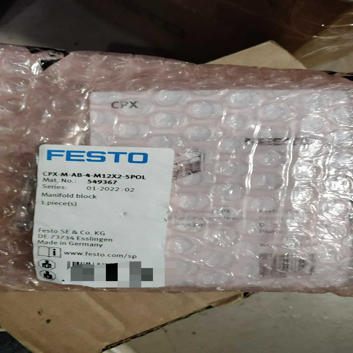 FESTO费斯托电磁阀模块549367询价