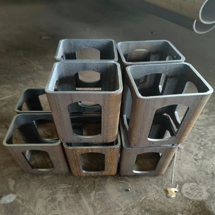 无缝方管切割碳钢锰钢伸缩吊臂套管专用激光加工加厚方形钢管齐全