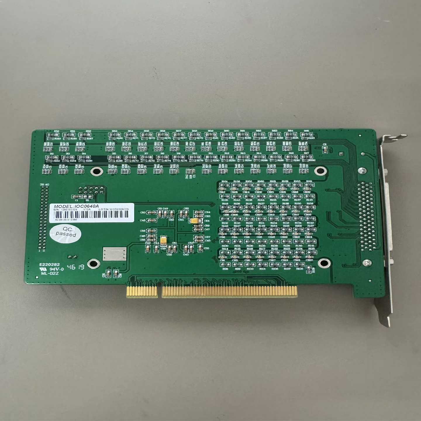 询价~雷赛智能控制卡IOC-0640A V1.2实物图片