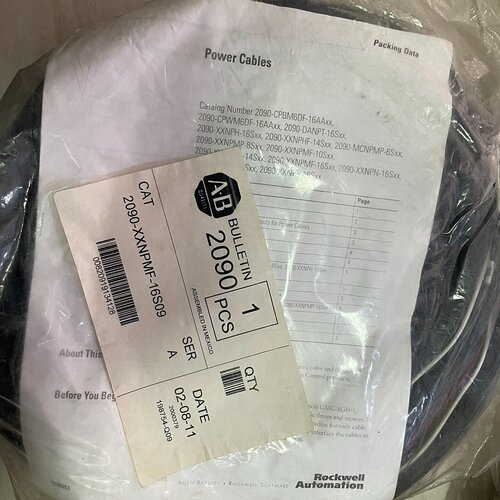 议价Ab Servo Cable 2090Xxnpmp16S09 Br Original 1Pc适用