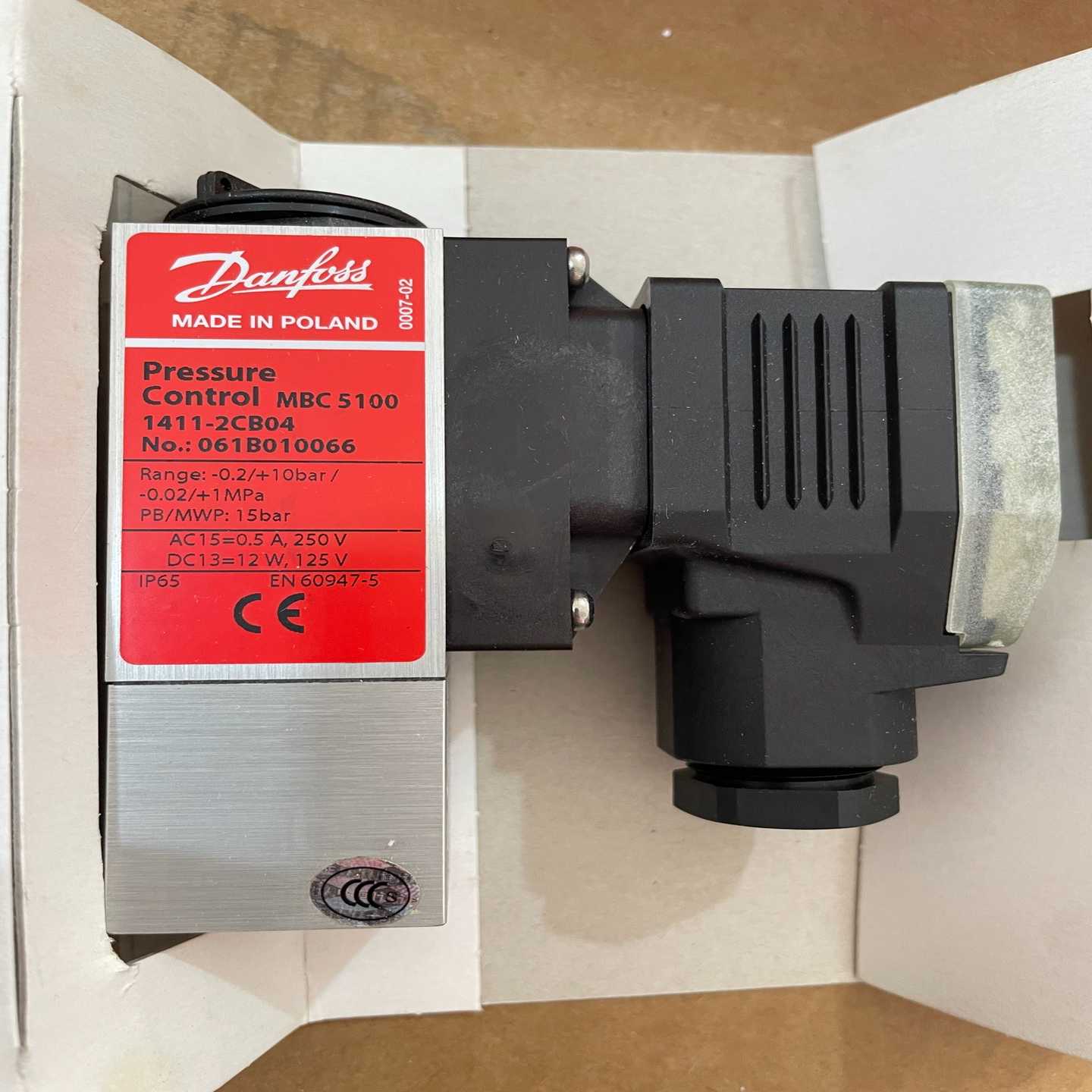 丹佛斯压力开关061B010066原厂可议价询价