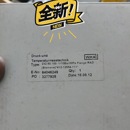溢价-WIKA232.50.100110BAR压力表