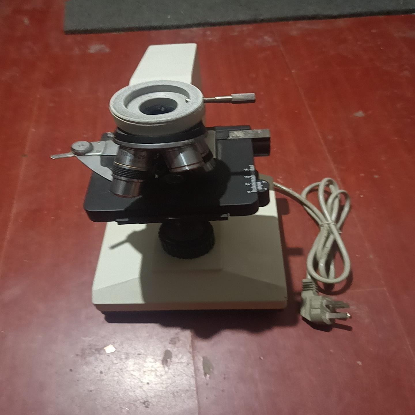 显微镜四个物镜4倍10倍40倍100倍-议价