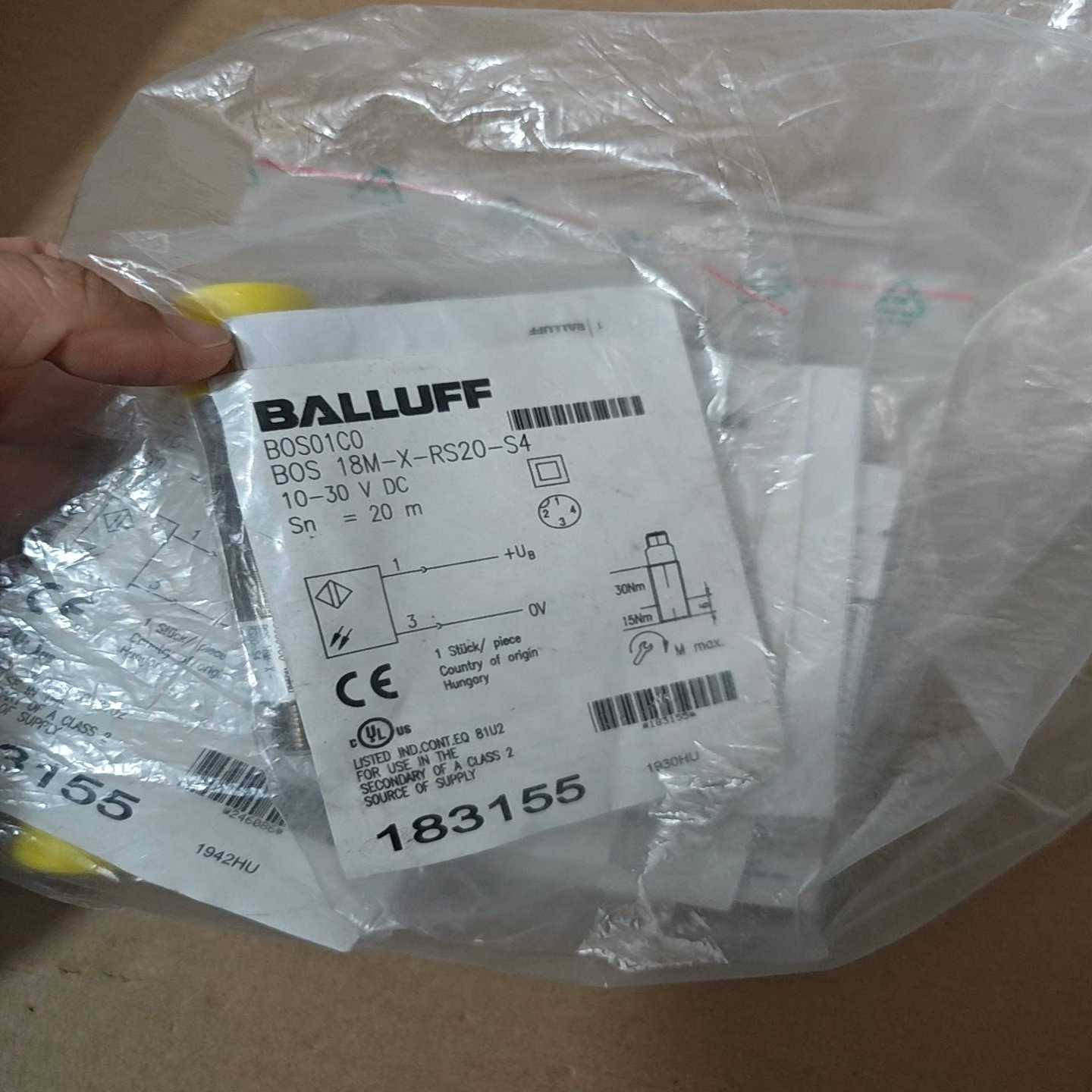 BALLUFFBALLUFF巴鲁夫BOS01C0光电询价