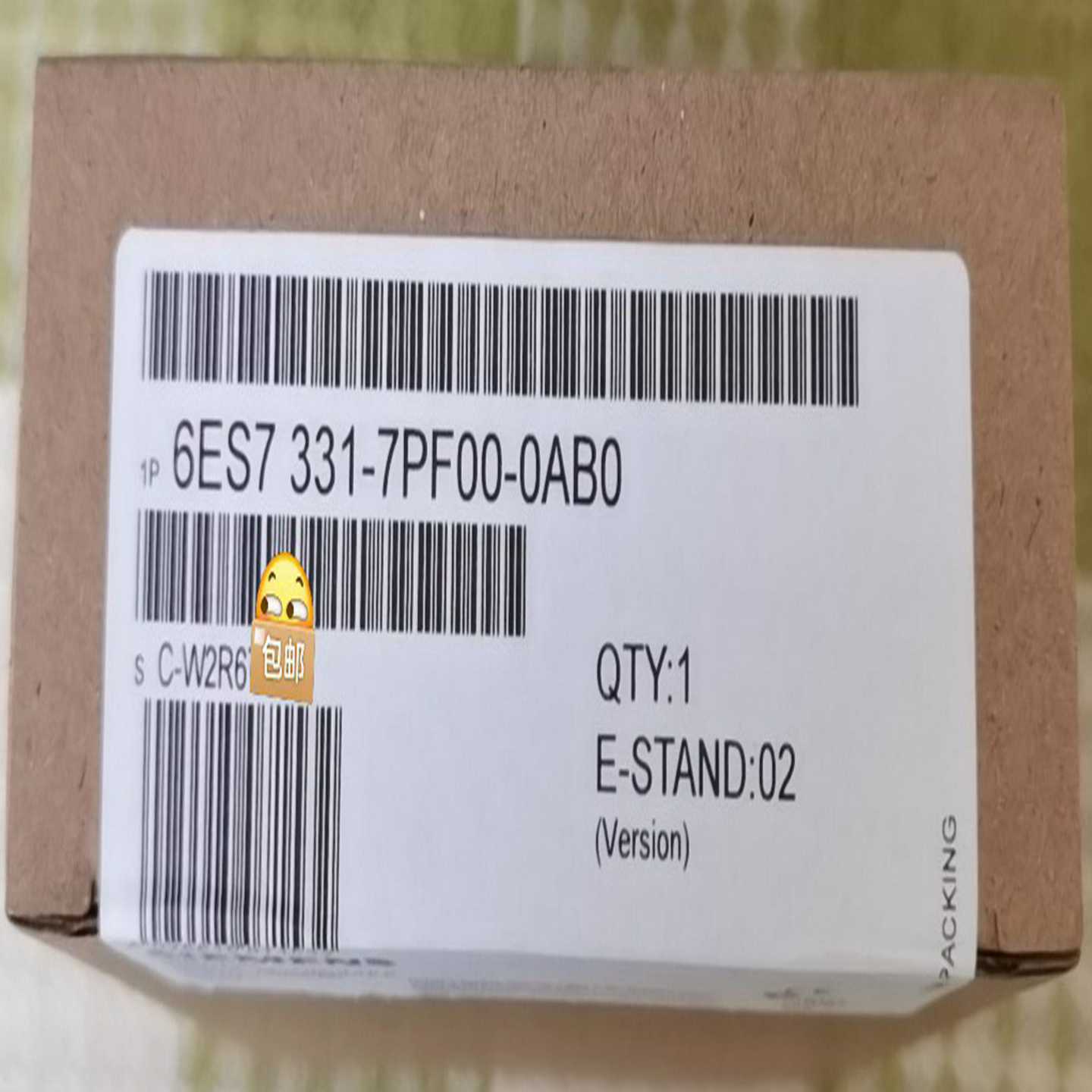 【议价】6ES7331-7PF00-0AB0未开封产品质保一年适用