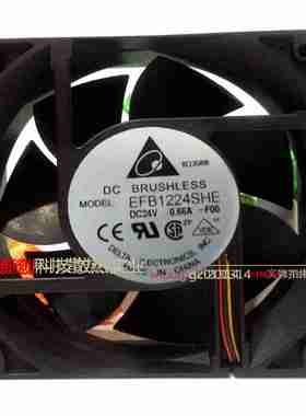 议价-全新原装EFBr1224SHE24V0.66A12cm12038变频器散热风