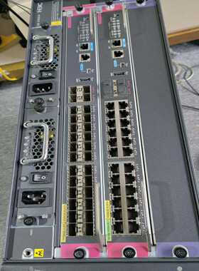 H3CS7503E-M万兆核心交换机双电源双主控含24光-议价