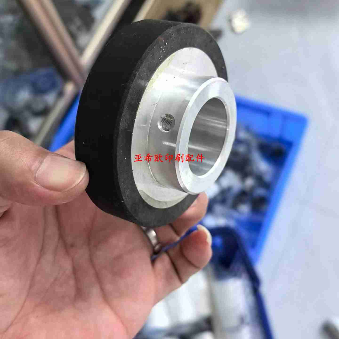 议价-马天尼胶装机压纸轮0246.1287.4马天尼走H纸轮胶装机压