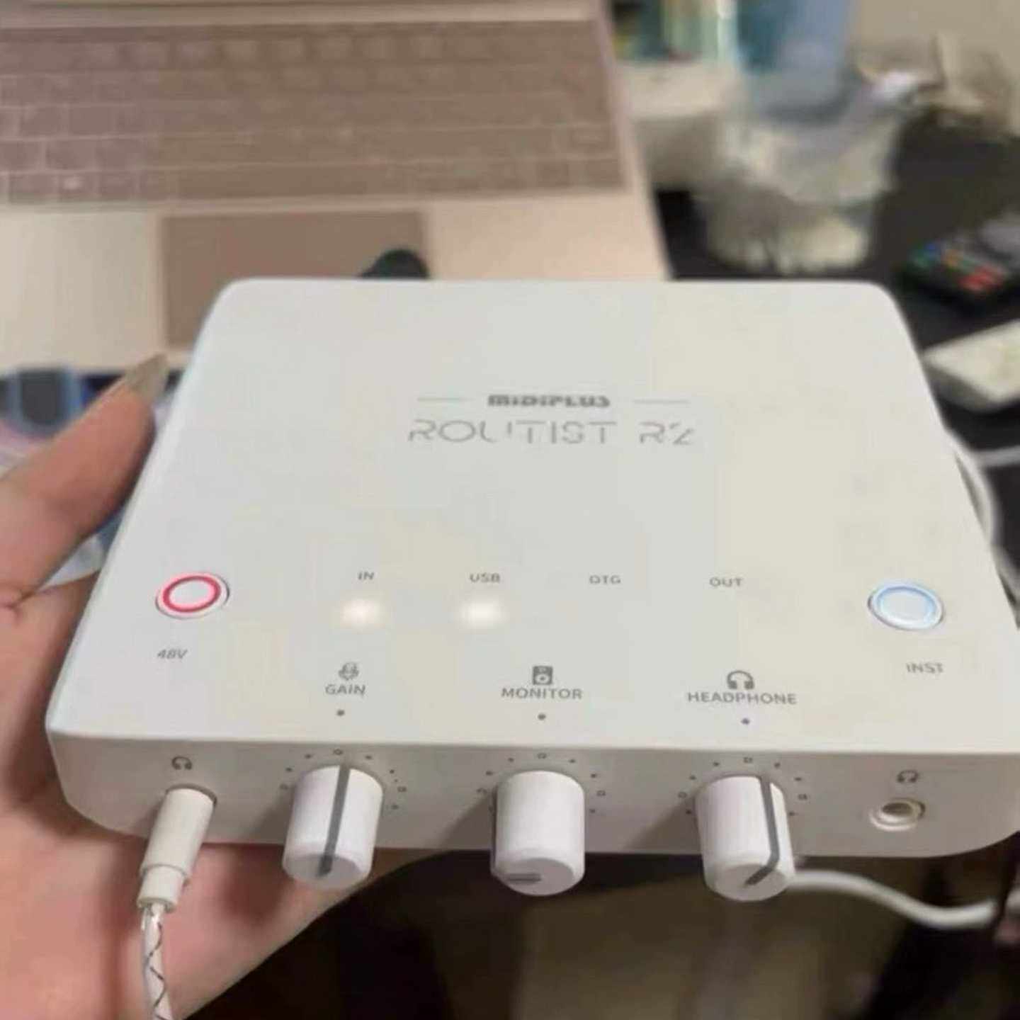 MiDiPLUS迷笛R2声卡九成新--议价商品