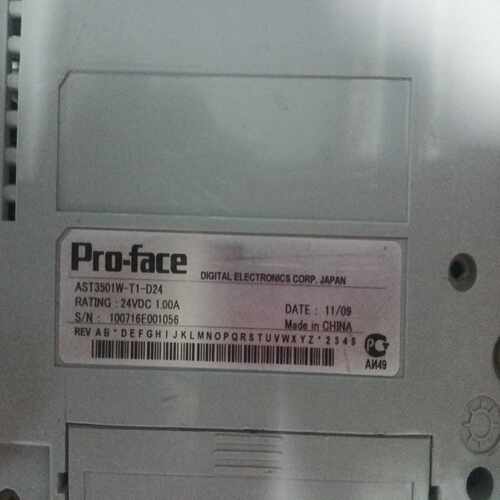 咨询-Pro-face普洛菲斯触摸屏AST3501W-T1-D24